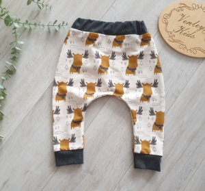 Spodnie ŁOSIE  z grafitem