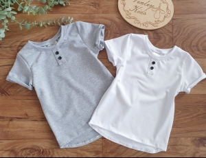 Bluzeczka POLO z guzikami