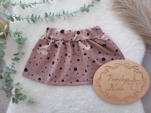 Spódniczka rozkloszowana KROPY NA BRĄZIE
