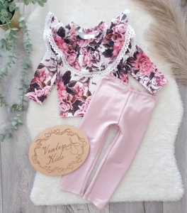 ROMANTYCZNOŚĆ z kwarcem zestaw z koronką