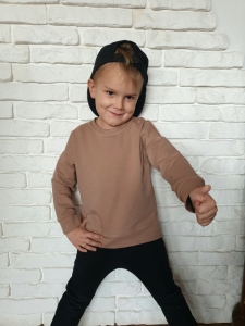 Bluza OVERSIZE z przedłużanym tyłem