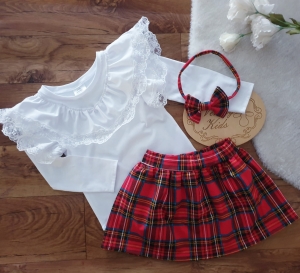 Zestaw krata świąteczna 3 el