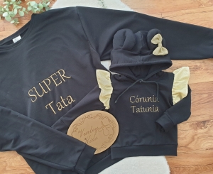 Zestaw TATA  + CÓRKA black & gold