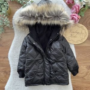 Kurtka zimowa CZARNA