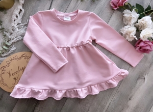 Tunika rozkloszowana puder