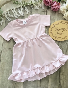 Tunika rozkloszowana puder