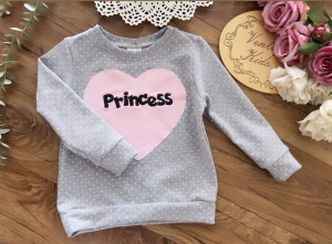 BLUZA kropeczki z pudrem PRINCESS