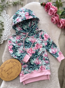 Bluza przedłużana MOTYLI RAJ 