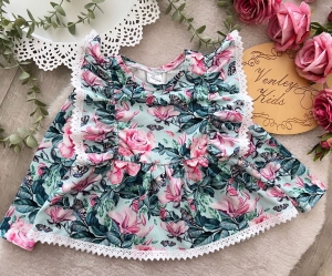 Bluzeczka Baskinka MOTYLI RAJ