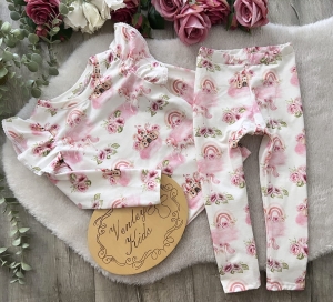 Jednorożec bluzka + leginsy 2 el