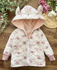 Kurteczka jesienno-zimowa PUDROWY RAJ