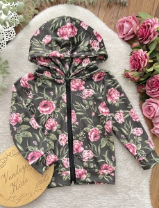 Bluza WELUREK RÓŻOWE KWIATY 