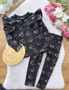 Zestaw Miki złota leginsami  