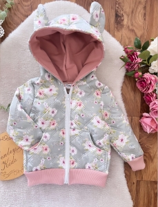 KURTECZKA  PISTACJOWE KWIATY 