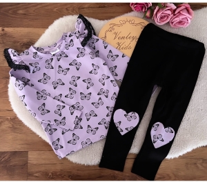 Zestaw Fioletowe motylki 