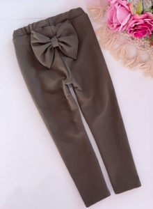 Leginsy z kokardą kohaki