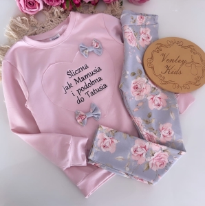 Zestaw PUDER Z RÓŻE NA BŁĘKICIE