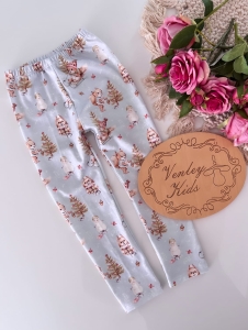 Leginsy WIEWIÓRKI błękit