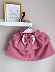 Spódniczka brudny róż