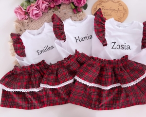 Zestaw kratka świąteczna z imieniem 