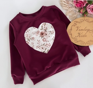 Bluza burgund z NEWBIE KREM