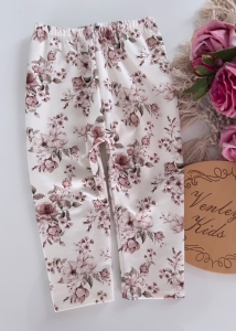 Leginsy 3/4 rybaczki newbie krem