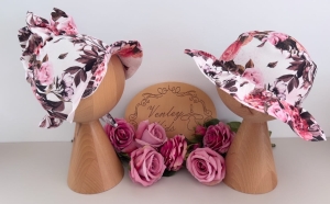 Kapelusik z chustą romantyczność