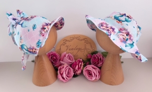 Kapelusik z chustą syrenki