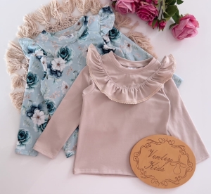 Bluzka MORSKI KWIAT / BEŻ