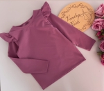 Body / Bluzeczka JAGODA z motylkiem 