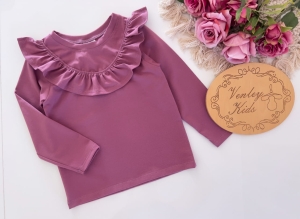 Body / Bluzeczka JAGODA falbanką 