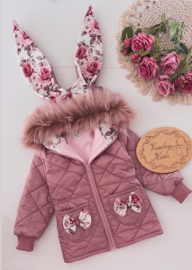 Płaszczyk kwarc z kwarcowym kwiatem zimowy