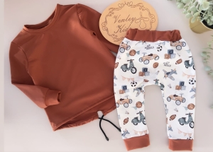 Zestaw brąz z Autkami Retro 