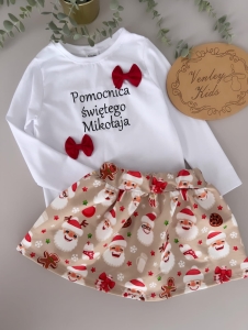 Zestaw MIKOŁAJE NA BEŻU 2 el 