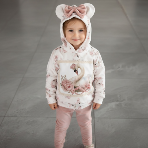 Zestaw welurowy JEZIORO ŁABĘDZIE