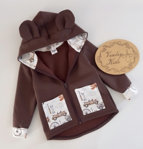 Płaszczyk CZEKOLADA Z SAMOLOT RETRO