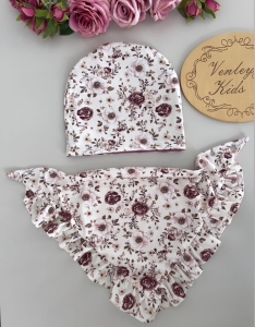 Czapka z chustką POLANA