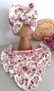 Turban z chustką kwarcowa łączka