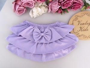 Spódniczka falbaniasta lila bloomers 