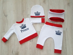 Komplecik PRINCE z koroną