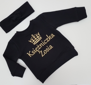 Bluza z KORONĄ + opaska