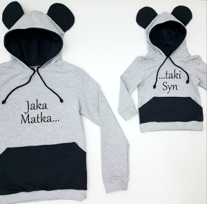 Bluzy MAMA + SYN myszki