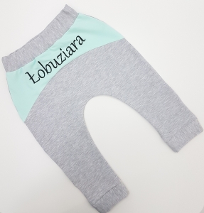 Spodnie dresowe z wstawką