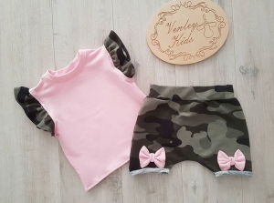 Komplecik letni moro z pudrem