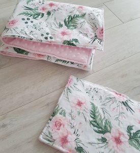 Kocyk  podusią GARDEN + puder