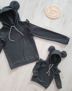 Bluzy MAMA CÓRKA Minnie z falbankami