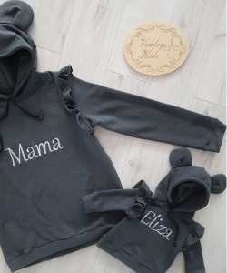 Bluzy MAMA CÓRKA Minnie z falbankami 