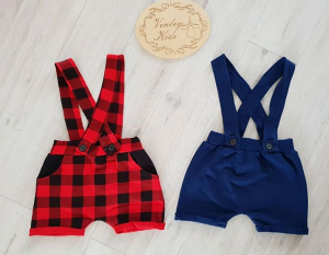 Spodnie ogrodniczki letnie