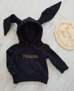 Bluza z uszami królika + napis Copy