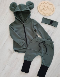 Zestaw Miki BASIC khaki 3 el 